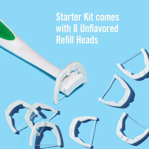 Vista 5 de REACH Ultraclean Access Flosser Starter Bundle Cuidado e higiene bucal adecuados y duraderos Eliminación efectiva de placa, protección