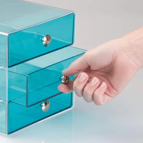 Vista 8 de iDesign - Organizador de almacenamiento de 3 cajones para cosméticos Plástico sin BPA