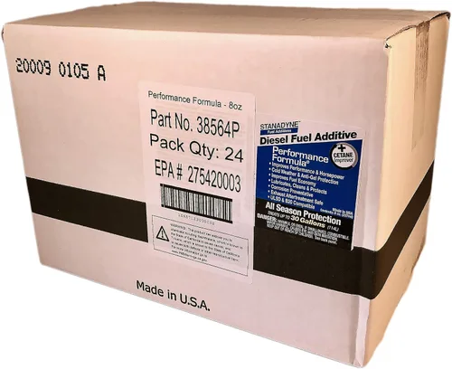 Vista 9 de Rendimiento fórmula uno inyección 8oz., funda de 24 botellas, lleva 30 galones de combustible diesel por botella.
