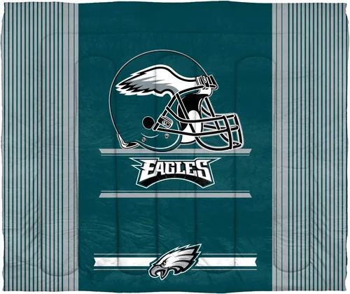 Vista 106 de Northwest NFL Unisex-Adult Comforter and Sham Set Safety