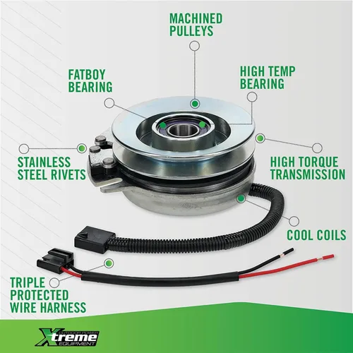 Vista 7 de Nuevo embrague de toma de fuerza para exteriores Power Xtreme Equipment X0014 compatible con/reemplazo para Cub Cadet 2000 Series 2130 2135 y 2138