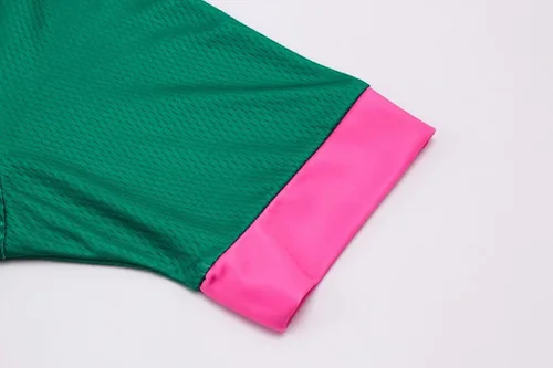 Vista 5 de Uriah Maillot de ciclismo para mujer de manga corta reflectante con bolsa trasera con cremallera