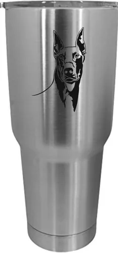 Vista 482 de Cairn Terrier - Vaso grabado con temática de perro, 30 onzas