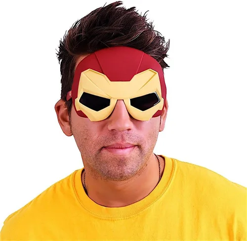 Vista 3 de Gafas de sol para disfraz del equipo Stark Iron Man Sun-Staches Party Favors UV400