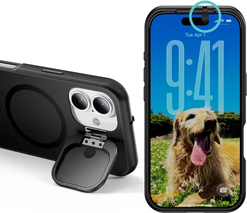 Vista 22 de Funda Spy-Fy para iPhone 11 con cubiertas para cámara delantera y trasera Protege tu privacidad A prueba de caídas desde 6 pies 15,49 cm