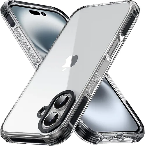 Vista 113 de Yriklso 3 en 1 Funda Magnética Fuerte para iPhone Air, 1X Protector de Pantalla + 1X Protector de Lente de Cámara, Cubierta Protectora a Prueba