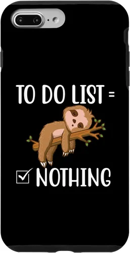 Vista 11 de To Do List - Sleeping Sloth Wildlife Animal Lover Zookeeper Case for iPhone 15