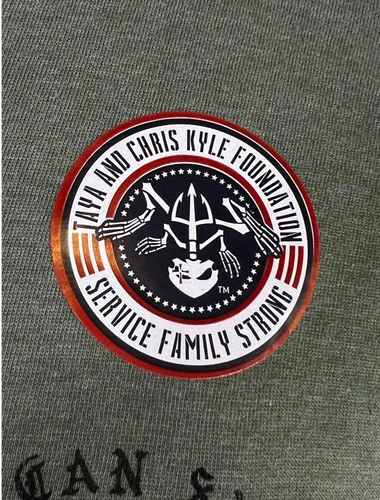 Vista 4 de Howitzer Style Camiseta Hombre Chris Kyle Spade Military Grunt MFG