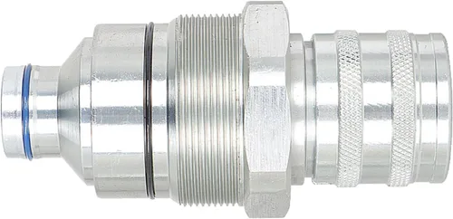 Vista 7 de 7246802 7246799, kit de acoplador de cara plana macho y hembra compatible con cargadora de minicargadora Bobcat
