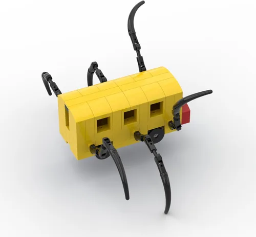 Vista 2 de Juego de bloques de construcción de figuras de Charles, juguetes de modelo de monstruo de tren araña de juego de terror, ladrillos de construcción
