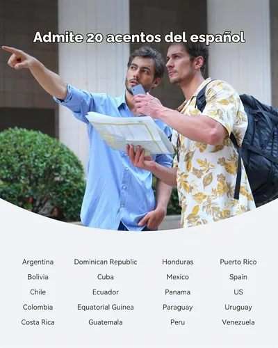 Vista 9 de Dispositivo Traductor de Idiomas Jarvisen, Traductor de Voz Instantáneo Bidireccional para 108 Idiomas, Dispositivo de Traducción en Tiempo Real