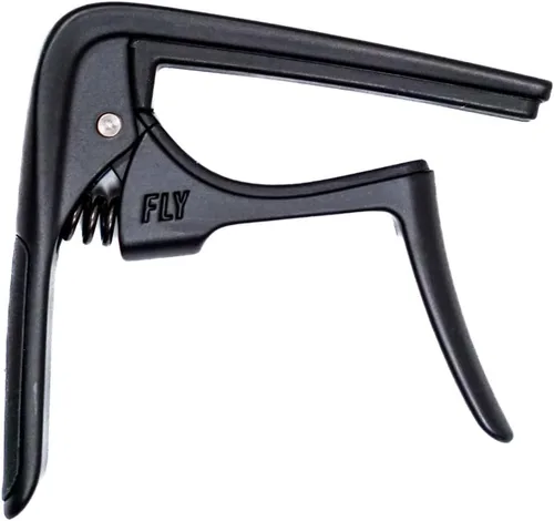 Vista 3 de Jim Dunlop Trigger® Fly™ Capo Celtic Knot Edition Curvo - Negro