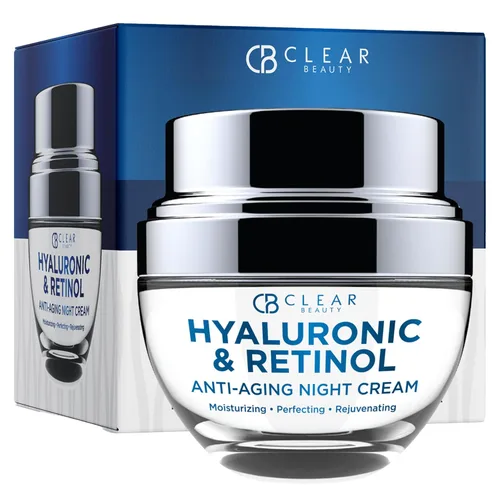 Vista 12 de Clear Beauty Crema de noche de oro de 24 quilates y colágeno, hidratante facial reafirmante y ultrahidratante, restaura la piel suave y de aspecto