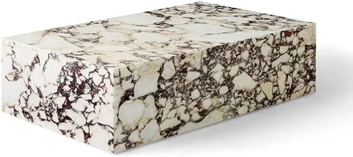 Vista 8 de LITFAD Mesa auxiliar de estilo moderno, mesa auxiliar rectangular de piedra de mármol, escritorio para sala de estar, escritorio de té para muebles