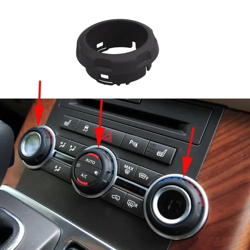Vista 7 de RLB-HILON 3 piezas de consola central A/C perilla de control de volumen Compatible con Land Rover Range Rover Sport Discovery 4 2009 2010 2011