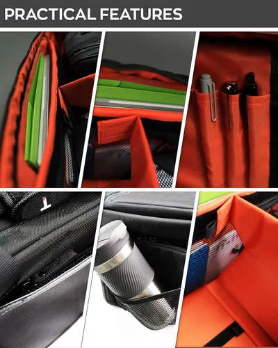 Vista 4 de NEW Travel Duffel Bag (Carry On Size) Gym Bag wShoe Compartment Taskin Kube V2 - Original