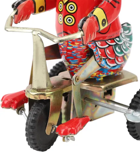 Vista 8 de Juguete de pato en lata hecho a mano delicado reloj retro cuerda juguete adulto colecciones regalo