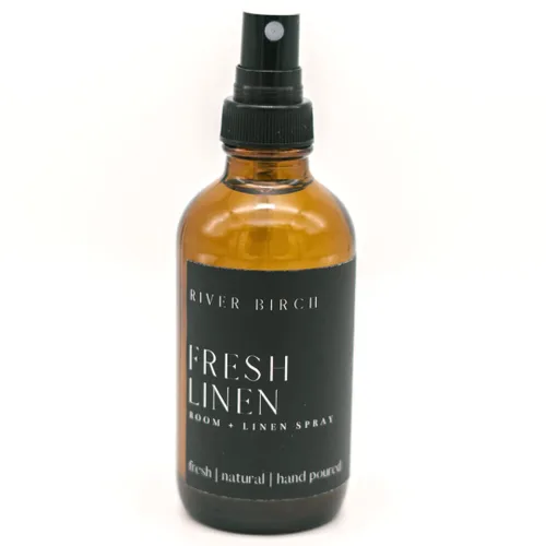 Vista 11 de River Birch Perfume de Lino y Ambiente con Aroma Navideño Fragancia para el Hogar Botella de Vidrio Ámbar de 4 oz Aroma Exclusivo de Lujo