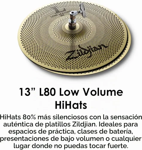 Vista 3 de Zildjian Paquete variado de platillo, juego de 13 pulgadas, 14 pulgadas, 18 pulgadas (LV348)