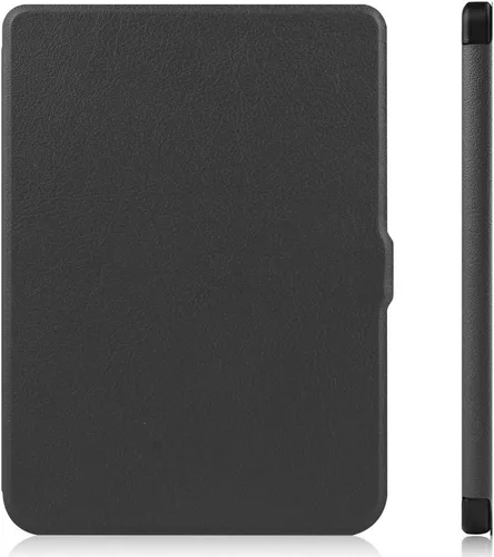 Vista 4 de Kepuch Custer - Carcasa rígida de poliuretano ultrafino para Kobo Nia 2020, color negro