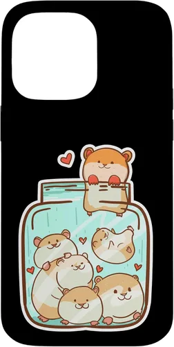 Vista 21 de Hamsters in a Jar Cute Animal Hammy Owner Pet Lover Gift Case for iPhone 17