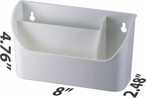 Vista 3 de Organizador magnético Magnet Plus de Officemate, blanco (92550), Blanco