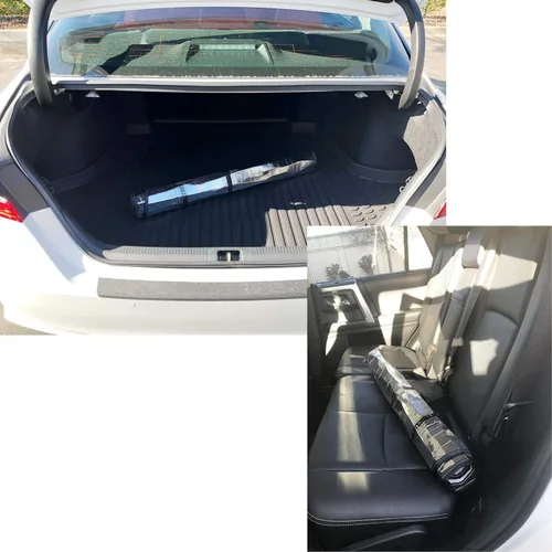 Vista 7 de HeatShield, The Original Parasol para parabrisas, ajuste personalizado para Honda Odyssey Minivan sin sensor 2011, 2012, 2013, 2014, 2015, 2016