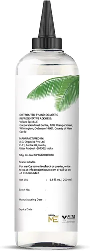 Vista 7 de Majestic Pure Aceite de coco fraccionado, aceite de masaje relajante, aceite portador líquido para diluir aceites esenciales, aceite hidratante