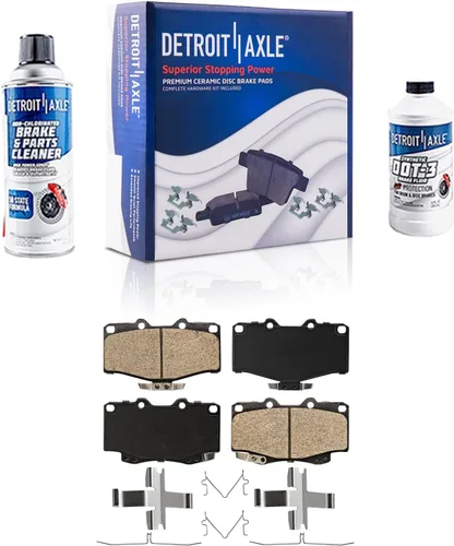 Vista 80 de Detroit Axle - Pastillas de freno para Avalanche Express Suburban Savana Yukon XL 1500 Chevy Tahoe GMC Cadillac Escalade, Pastillas de freno
