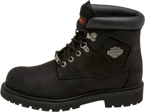 Vista 7 de HARLEY-DAVIDSON FOOTWEAR Botas de motocicleta Badlands para hombre, Negro