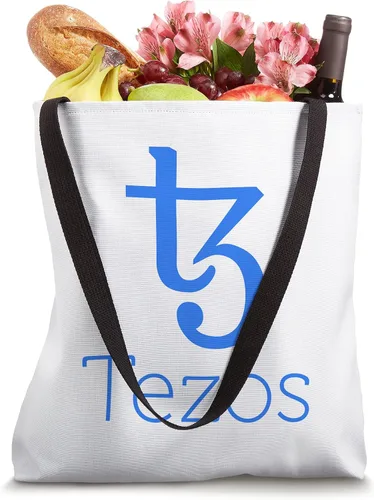 Vista 4 de XTZ Coin Cryptocurrency 3.0 TezosTechnology Bolsa de mano