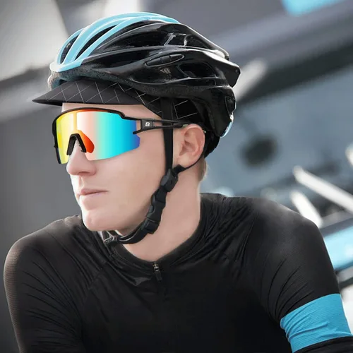 Vista 4 de ROCKBROS Men's Cycling Cap Breathable Sun Proof Helmet Liner Hat