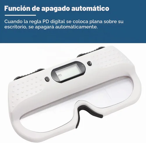 Vista 6 de Hanchen PD Meter Digital Pupilómetro de la regla de PD del metro de distancia de la pupila con el certificado del CE de la función de memoria