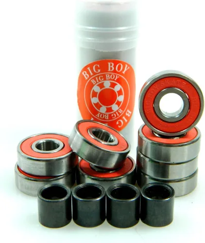 Vista 2 de Longboard Cruiser Skateboard - Ruedas de alto rebote + rodamientos de velocidad ABEC-7, color blanco