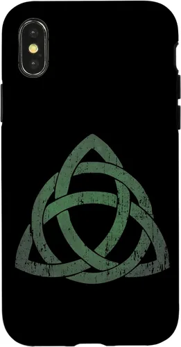 Vista 5 de Funda gráfica de símbolo cristiano triquetra con nudo celta irlandés para iPhone 16