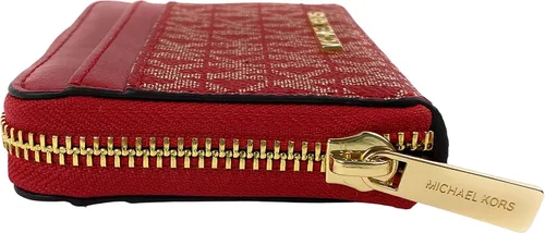 Vista 3 de Michael Kors Funda mediana con cremallera alrededor de la tarjeta, dorado (ChiliGold), M