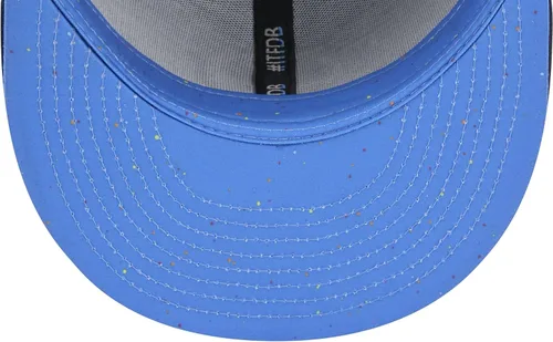 Vista 5 de New Era MLB Los Angeles Dodgers Navy City Connect 9FIFTY - Gorra ajustable con cierre de presión, talla única
