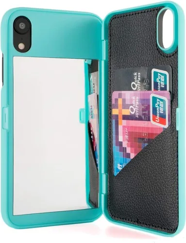 Vista 17 de Funda para iPhone 11 Pro Max, funda tipo cartera de lujo para mujer con tarjetero a prueba de golpes espejo y soporte para Apple iPhone 11 Pro Max