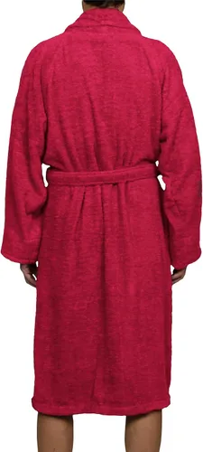 Vista 5 de SUPERIOR Bata de rizo unisex de algodón, batas suaves y absorbentes para hombres y mujeres, accesorios de baño