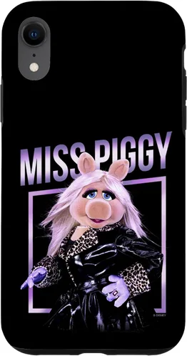 Vista 24 de Funda para iPhone 16 Disney The Muppets Miss Piggy Glam Retrato