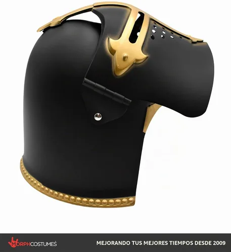 Vista 5 de Nicky Bigs Novelties Casco medieval de caballero templario para disfraz
