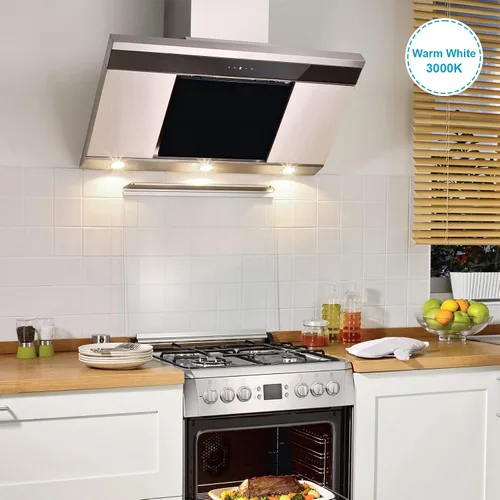 Vista 7 de Bombilla LED E17 para debajo del microondas sobre estufa de 125 V, 8206232A, equivalente a 40 W, base intermedia E17, bombilla regulable de 3 W