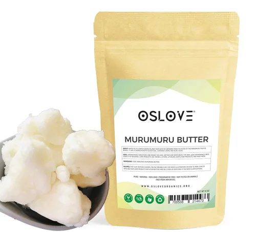 Vista 5 de Mantequilla de Murumuru pura, natural y sin refinar: mantequilla suave y sedosa para lociones, mantecas corporales batidas/souffles, bálsamos