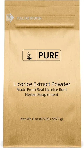 Vista 4 de Pure Original Ingredients Extracto de regaliz (4oz) sin OMG, polvo de Mulethi