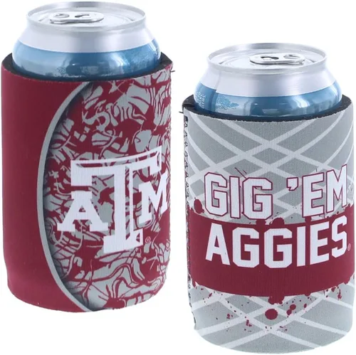 Vista 26 de Kolder College Team - Juego de 2 soportes para latas aislados con el logotipo del equipo (Air Force (Falcons)