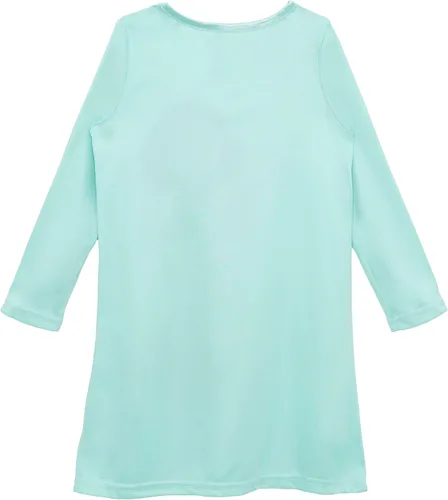 Vista 2 de Disney Camisón de personaje para niñas, manga larga menta, 10 EE. UU, Verde