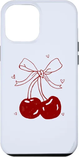 Vista 26 de Cherri Ties Baby Blue Cherry Bow Case for iPhone 17