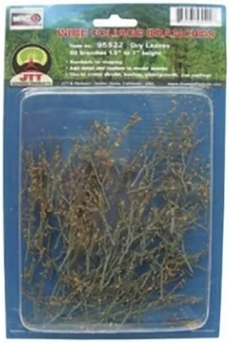 Vista 2 de JTT Scenery Products - Ramas de follaje, hojas secas