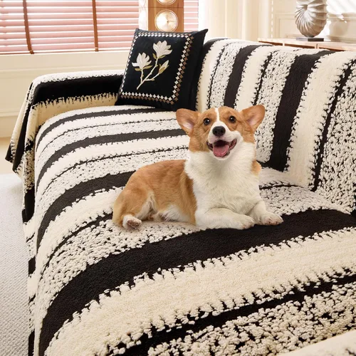 Vista 6 de Fundas de sofá para sofá seccional, funda de sofá para perros, fundas de sofá tipo manta, fundas para loveseat, funda para futón, funda