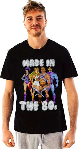 Vista 2 de Masters Of The Universe - Camiseta para hombre, diseño de superhéroes y villanos, S, Negro